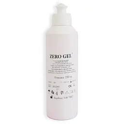 Гель токопровідний Zero Gel 250 мл, медичний контактний для міостимулятора ЕКГ ЕЕГ, комплект 2 шт - мініатюра 2