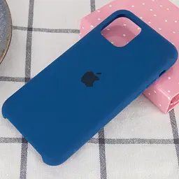 Чохол Silicone Case AA для Apple iPhone 11 Pro 5.8" Синій / Blue Cobalt - мініатюра 2