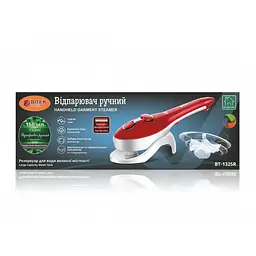 Ручний відпарювач для одягу червоний BITEK BT-1325R 160 мл 1200Вт - мініатюра 4