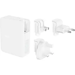 Зарядний пристрій BELKIN 140Вт 3хUSB-С GAN PD PPS, USB-A, білий (WCH014BTWH) - мініатюра 4