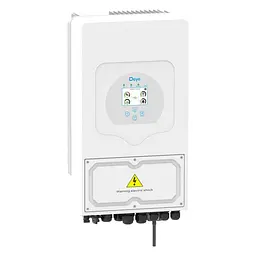Гібридний однофазний інвертор 5kW Deye SUN-5K-SG03LP1-EU 1Ф, 48V (44-00116) - мініатюра 3
