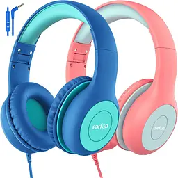 Дитячі навушники EarFun 2 шт з обмеженням гучності 85/94 дБ