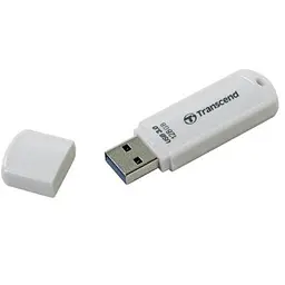 USB флеш накопичувач Transcend 128GB JetFlash 730 White USB 3.0 (TS128GJF730) - мініатюра 4