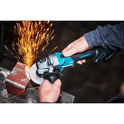 Шліфмашина кутова акумуляторна Makita GA008GZ (125 мм, 8500 об/хв, BL, XGT, без акумуляторів та зарядного пристрою) - мініатюра 8
