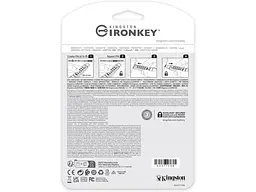 Флешка Kingston 128 GB IronKey Keypad Blue USB 3.2 (IKKP200C/128GB) - мініатюра 7