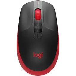 Мишка Logitech M190 Wireless, Full size, Red