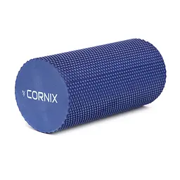 Масажний ролик Cornix EVA+ 30 x 15 см (валик, ролер) XR-0299 Navy Blue - мініатюра 4