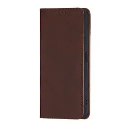 Чохол-книжка Premium Xiaomi Redmi Note 12 4G Dark Brown