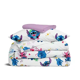 Дитяча постільна білизна Cosas HAPPY STITCH CS4 110х140см (HappyStitchwWhite_46Camellia_140)