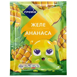 Желе Премія зі смаком ананасу, 90 г 9834469)