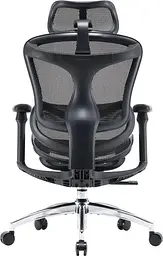 Ігрове крісло Sihoo DORO C300L Mesh Black (DORO-C300L-A3-101) - мініатюра 3