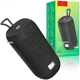 Портативна колонка XPRO HC10 5Вт USB AUX FM Bluetooth чорна (ЦУ-00034625) - мініатюра 4