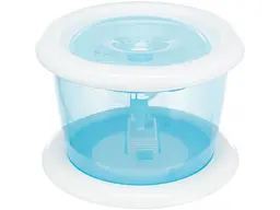 Поїлка-фонтан для собак та котів Trixie Drinking Fountain Bubble Stream пластиковий синьо-білий 3л 25х16см TX-24464 - мініатюра 2