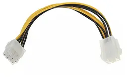 Кабель живлення для відеокарти 8pin M - 6pin M, 0.2м