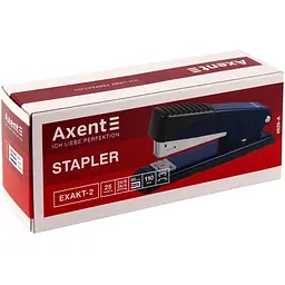 Степлер канцелярський Axent Exakt-2 №24/6, 25 аркушів червоний (4926-06-A) - мініатюра 4