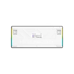 Клавіатура Hator Hellyberry HK75 Mechanical Linear RGB USB UA White/Violet (HK75) - мініатюра 7
