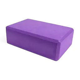 Блок для йоги 23×14.5×7.5 см EVA фіолетовий, комплект з неопреновим поясом Vulkan Extra Long 110×20 см - мініатюра 9