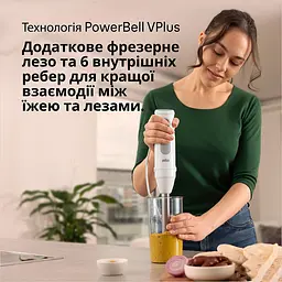 Блендер Braun MQ 50001 M WH (0X22111507) - мініатюра 9