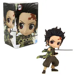 Фігурка Q Posket Танжиро Клинок, рассекающий демонов Tanjiro Demon Slayer 14.0 см (ver. A) QP DS T A - мініатюра 2