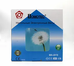 Ваги підлогові механічні побутові Domotec для зважування тіла домашні ваги - мініатюра 4