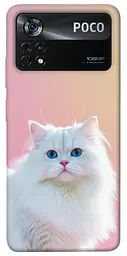 Чохол Demsky Pastel kitty для Xiaomi Poco X4 Pro 5G
