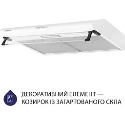 Витяжка пласка Minola HPL 615 WH - мініатюра 3