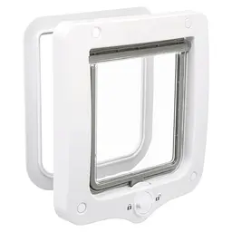 Двері Trixie для котів двосторонні 20 × 22 cм білі - мініатюра 2