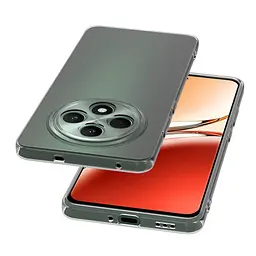 TPU чохол Epic Transparent 1,5mm Full Camera для Oppo Reno 12 F 4G/5G Безбарвний (прозорий) - мініатюра 2