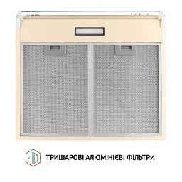 Витяжка плоска Perfelli PL 6144 IV LED - мініатюра 7