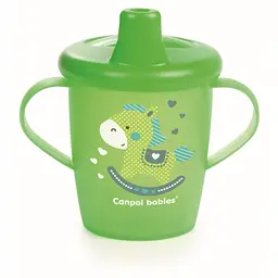 Кружка непроливайка 250мл.-зелена 31/200gre Canpol babies (2000901397474)