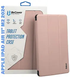 Чохол BeCover Smart Case для Apple iPad Air 11" M2 2024 Рожево-золотистий (711388) - мініатюра 6