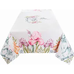 Скатертина Lefard Home Textile Іриси гобеленова 320х160 см (711-133) - мініатюра 2