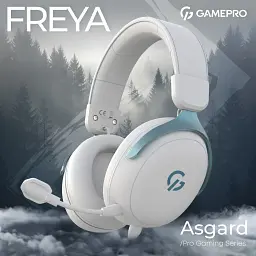 Навушники HF Stereo GamePro Asgard Freya White (HS145W) UA - мініатюра 4