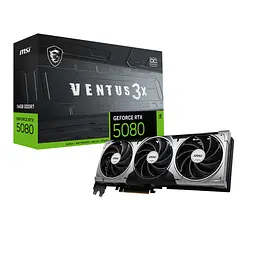 Відеокарта MSI GeForce RTX5080 16GB VENTUS 3X OC (RTX 5080 16G VENTUS 3X OC) - мініатюра 7