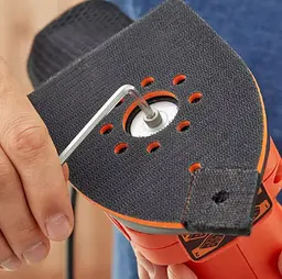 Вібраційна шліфувальна машина Black&Decker BEW200 - мініатюра 4