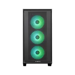Корпус Chieftec Gaming Hunter 3 без БЖ 2xUSB3.0 1xUSB3.2 Gen2 Type-C 4x120мм ARGB VGA 425мм LCS ready TG Side panel EATX чорний - мініатюра 3