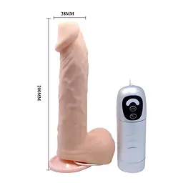 Вібратор Cesar Treasure Thrusting Vibrator Flesh - мініатюра 2