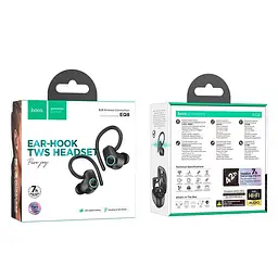 Навушники Hoco Pure joy in-ear true wireless BT headset EQ8 BT5.3, 7/42h - мініатюра 2