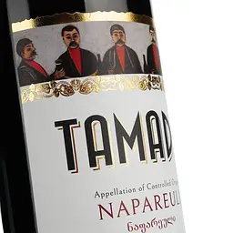 Вино Tamada Napareuli AOC, червоне, сухе, 13,5%, 0,75 л (201782) - мініатюра 5