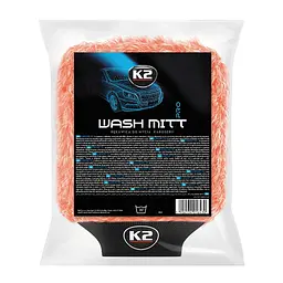 Губка-рукавичка з мікрофібри для ручного миття автомобіля K2 Wash Mitt (M440)
