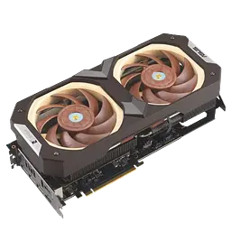 Відеокарта GeForce RTX 4080 16GB Asus Noctua OC (RTX4080-O16G-NOCTUA) Б/В - мініатюра 2