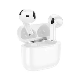 Бездротові навушники Hoco EW84 True wireless stereo headset, BT5.4, 35mAh, 300mAh, 6h, white - мініатюра 3