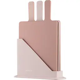Набір дошок кухонних на підставці Ardesto Fresh 24.1х33х7.9 см 3 шт. (AR1403BB)