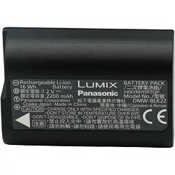 Акумулятор Panasonic DMW-BLK22E [170145] - мініатюра 5