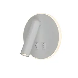 Бра настінне LED Levistella 806V306R WH 4000K, 4W, 4000K, білий, сучасний стиль для дому