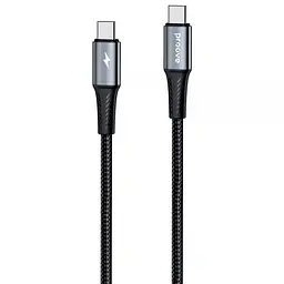 Кабель Proove WireX Pro Type-C to Type-C 100W (1.5m) black (CCWX11002201)