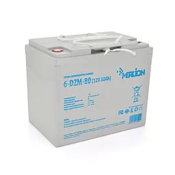 Акумулятор Merlion 6-DZM-80, 12V 80Ah