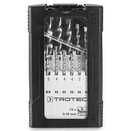 Набір свердел по каменю Trotec 15 pieces Stone Drill Set (6200001151) - мініатюра 3