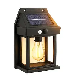 Вуличний ліхтар настіний  Solar Light BK899 на сонячних батареях з датчиком руху  