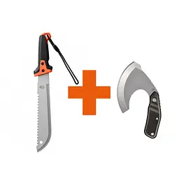 Набір Мачете Gerber Compact Clearpath + Ніж-топірець Gerber DOWNWIND ULU